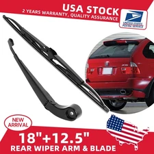 Rear Windshield Wiper Blade For BMW X5 2000-2006 18" OE Quality All-Season