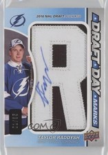 2021-22 Upper Deck SP Game Used 1/35 Taylor Raddysh #DDM-TR Auto 1cc5