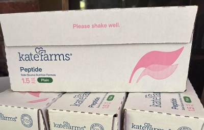 Kate Farms Peptide Formula 1.5 Plain 24 Units(Not In Case) Best By June2027