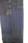 Collectors Amazing Lao Design / Urban Zen Long Silk Ikat Black Blue Scarf Runner — photo 3