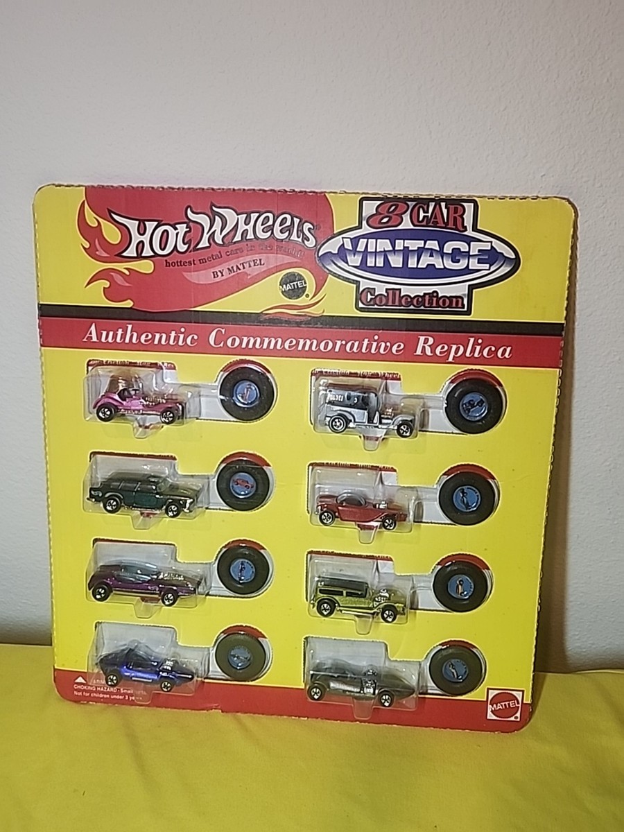 Hot Wheels 8 CAR VINTAGE COLLECTION ミニカー 1993 Hot Wheels 8 Car Vintage Collection Set Red Baron Police