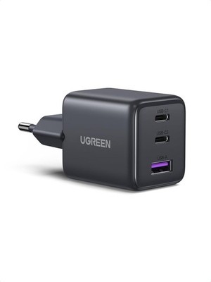 UGREEN USB C Ladegerät 30W 3-Port Adapter GaN II Netzteil PD Schnellladegerät