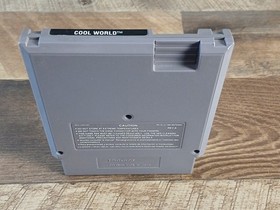 Cool World (Nintendo Nes) Authentic - Game Only - Tested