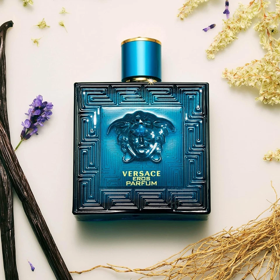 Versace Eros Parfum 3.4oz / 100ml Spray para Hombres Versace Nuevo Sellado Foto 3 de 4