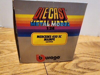 Mercedes 450 SC 1/24 Metal BURAGO - Collection Mercedes 450 SC 1/24 Metal BURAGO - Collection