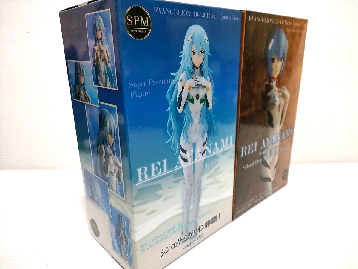 Evangelion 3.0+1.0 Thrice Upon A Time - Rei Ayanami  Tentative Name Spm Prize Figure Hand Over Ver 4580779501251
