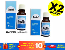2 X DUOFILM 15ml Salicylic Acid For Removing Plantar Warts Corns Calluses