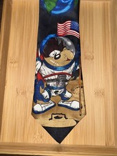 Looney Tunes Mania Taz Tasmanian Devil Polyester Tie - 58L 4.0W