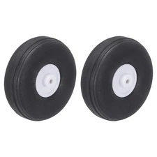 RC Airplane Wheels 1.77" OD for DIY RC Model Plane Aircraft 2 Pcs