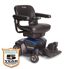 Pride Go Chair Travel Power Wheelchair, With 5-Year Extended Warranty