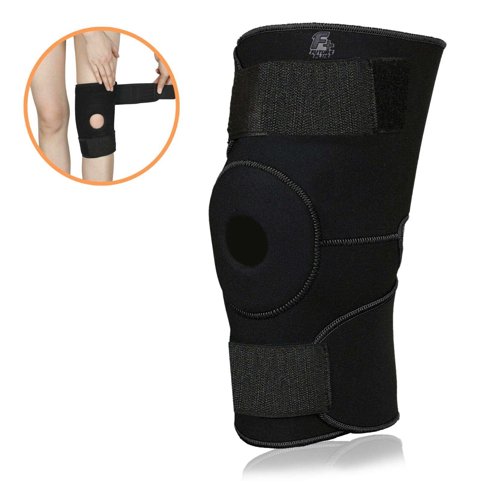 NHS Adjustable Knee Brace Support Compression Patella Arthritis Injury