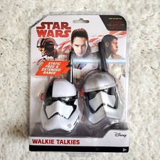 Disney Star Wars Walkie Talkies Static Free Extended Range Storm Trooper