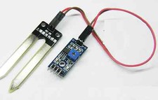 Soil Humidity Hygrometer Moisture Detection Sensor Module For Arduino w/Dupont