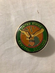 US Collectable Lapel Identification Badge Pin UNITED STATES CENTRAL COMMAND