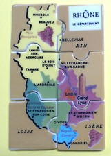 * FEVES PERSO BOUL. MENETRIER A VILLEURBANNE  (69)..ref. P329   PUZZLE RHONE