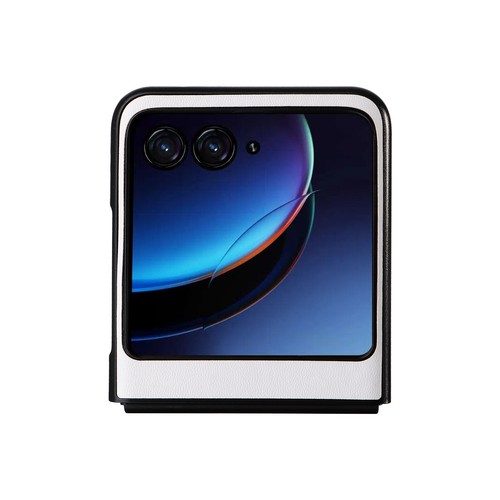 Für Motorola Moto Razr 40 Ultra Sturzschutz Glatt PU Leder Stoßfest Hülle - Bild 20 von 84