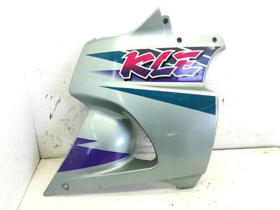 VERKLEIDUNG SEITENWAND VORNE LINKS - BEFESTIGUNG GEBROCHEN KAWASAKI KLE 500 1995 1999