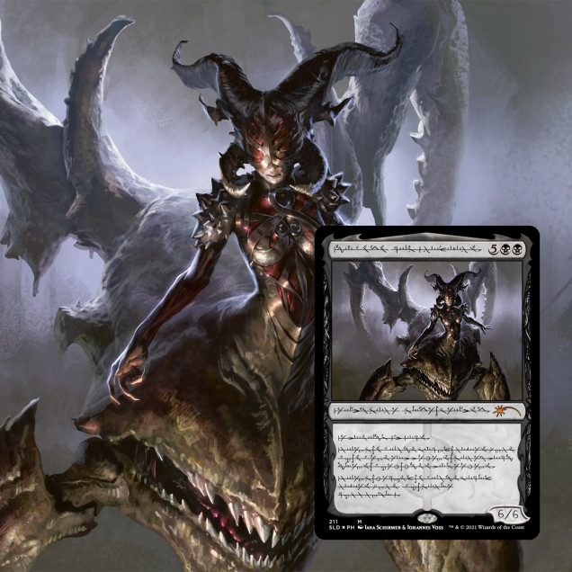 Sheoldred, Whispering One  (Phyrexian) FOIL NM/M Secret Lair MTG Pack Fresh