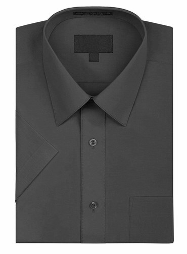 Omega Men's Short Sleeve Dress Shirt - Picture 9 of 31