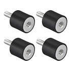 <!--F#f_0-->4PCS M6 Thread Male Female Rubber Mounts Rubber Anti Vibration Isolator Mount<!--F/-->