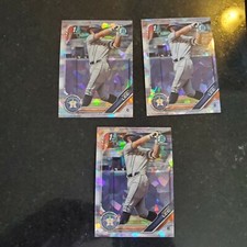 2019 Bowman Chrome Korey Lee Sapphire  Refractor 3 ct lot (!)