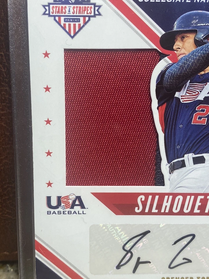 Spencer Torkelson 2020 Panini USA Stars & Stripes RC Patch AUTO 1/19 Rare 🔥🔥🔥 - Image 4 of 4