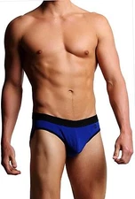 Just In Case Blue Jock Brief Medium