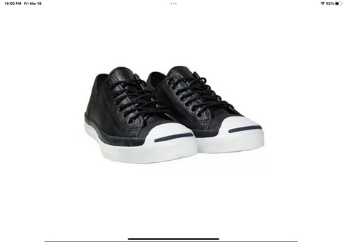 jack purcell tumbled leather