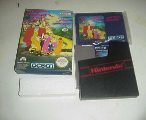 Addams Family Pugsley's Scavenger Hunt Nintendo Kumpel ein Italien nes Spiel - Afbeelding 24 van 24
