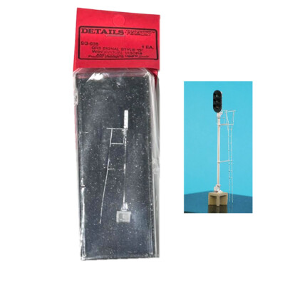 NEW Details West SG-938 Railway Signal Style D Block Signal with Individual