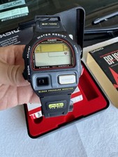 Rare 80's Vintage Casio BP-100 Men's Wrist Watch Digital Black