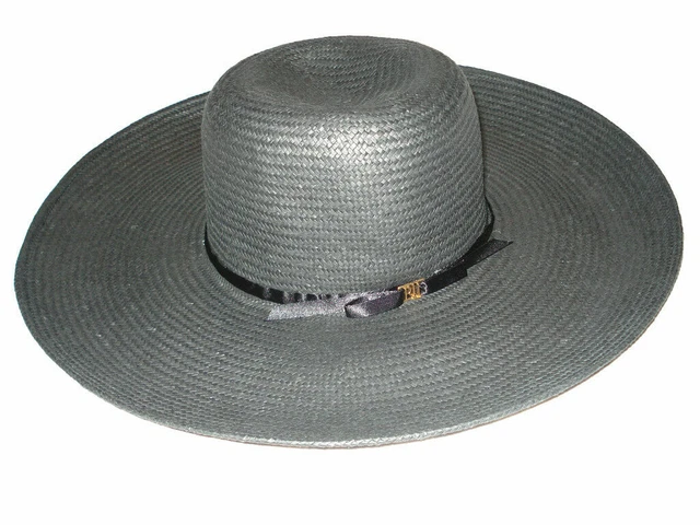 Black Straw Hats for Women
