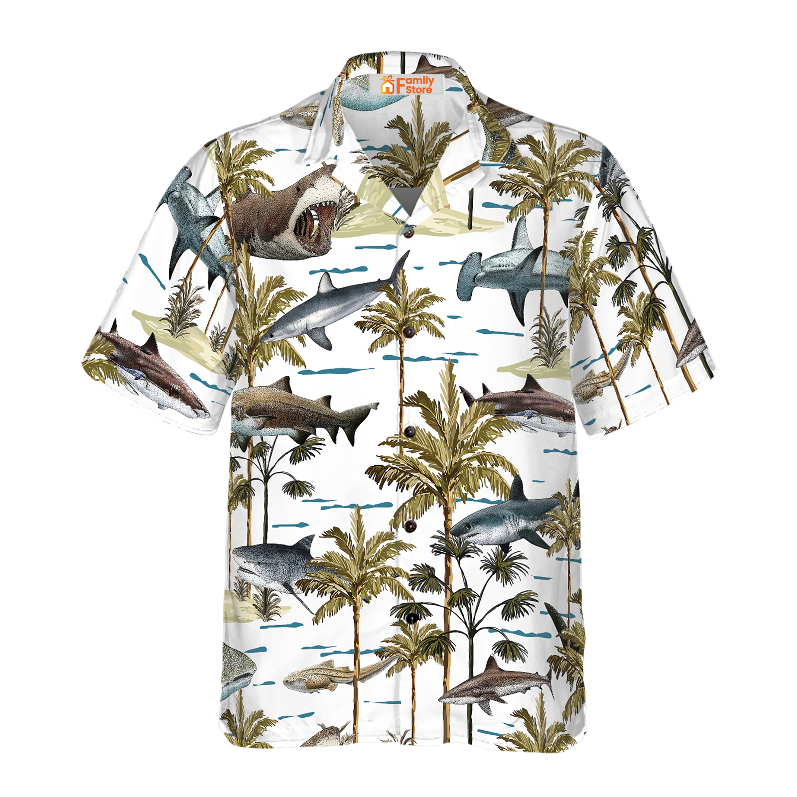 Shark Collection Hawaiian Shirt