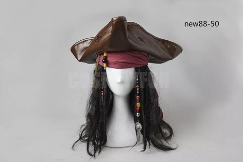 Fluch der Karibik Captain Cosplay Kostüm Anzug Jack Sparrow Halloween - Bild 8 von 11