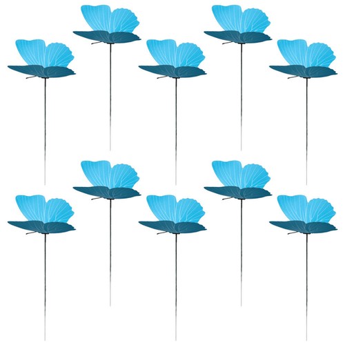 10 Pcs Gartenbutterfly -Stapel Schmetterlingspfähle Gartenschmetterlingseinsatz - Bild 2 von 12