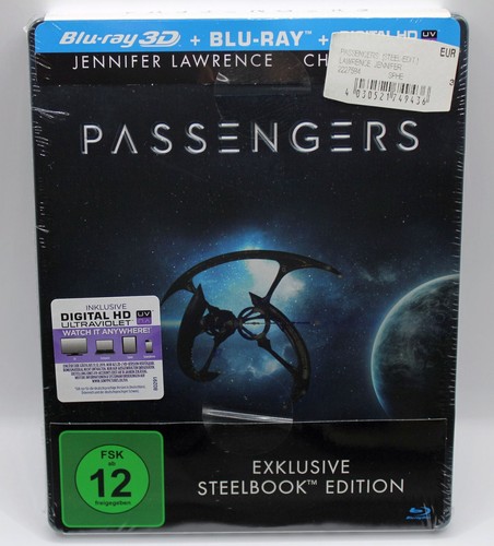 NEU Passengers Blu-ray 3D + 2D Steelbook deutsch - Bild 9 von 9