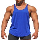 Men's Tank Top Muscle T-Shirt Gym Bodybuilding Fitness Stringer Sports Singlets