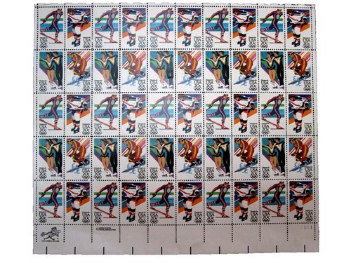 US C85 Mint Sheet (MNH) Sapporo Olympic Games Skiing (PB10) 11