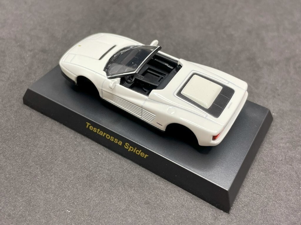 京商 Ferrari testarossa Late Version kyosho Ferrari Testarossa Late Version (Red) (1/43 scale model)