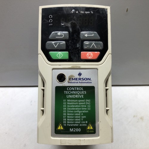 Emerson Drive M200-012 00033A / M20001200033A - UNTESTED - Parts / Repair ONLY! - 第 1/8 張圖片