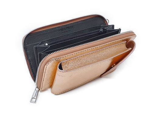 2IN1 GELDBÖRSE & SMARTPHONE HANDY TASCHE HÜLLE ITALY Umhängetasche Echt Leder - Bild 521 von 612