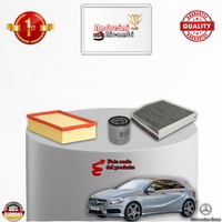 Kit Wartung Filter Mercedes Klasse A W176 A 160 CDI 66KW 90PS Ab 2015