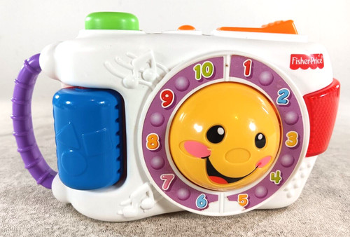 Fisher-Price Electronic Laugh and Learn Camera Light Up Toddler Pre-School Toy