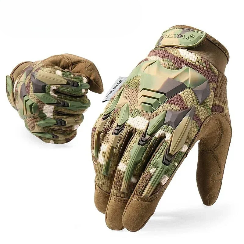 New Full Finger Gloves for Biking Hiking Hunting Paintball and Outdoor Work-image