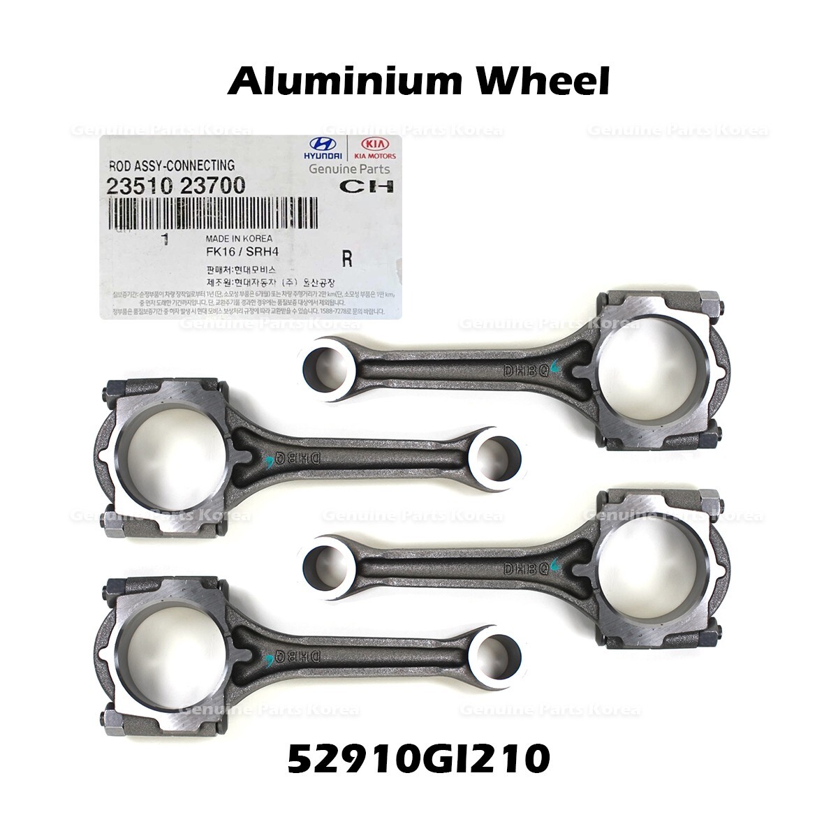 ⭐Genuine⭐ Connecting Rod 4PCS 2351023700 for Hyundai Elantra Kia