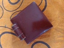 ANCIEN POUDRIER EN CUIR DANS LE GOUT D HERMES