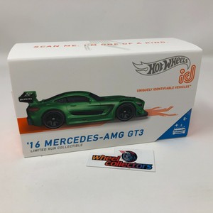 16 Mercedes Amg Gt3 21 Hot Wheels Id Car New Case B Ebay