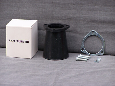 Vintage Harley Davidson Motorcycle Carburetor Ram Tube HD with Gasket & Screws