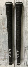 PGC Tour Wrap Black Standard Grip- Set Of 2