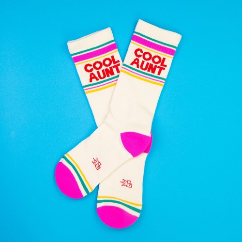 Calcetines COOL AUNT de Gumball Caniche Acanalados Gimnasio Crew Calcetines Novedad Calcetines llamativos - Imagen 3 de 3
